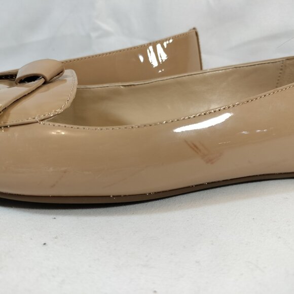 Michael Kors Ballet Flat Loafers; Patent Leather - Picture 3 of 11